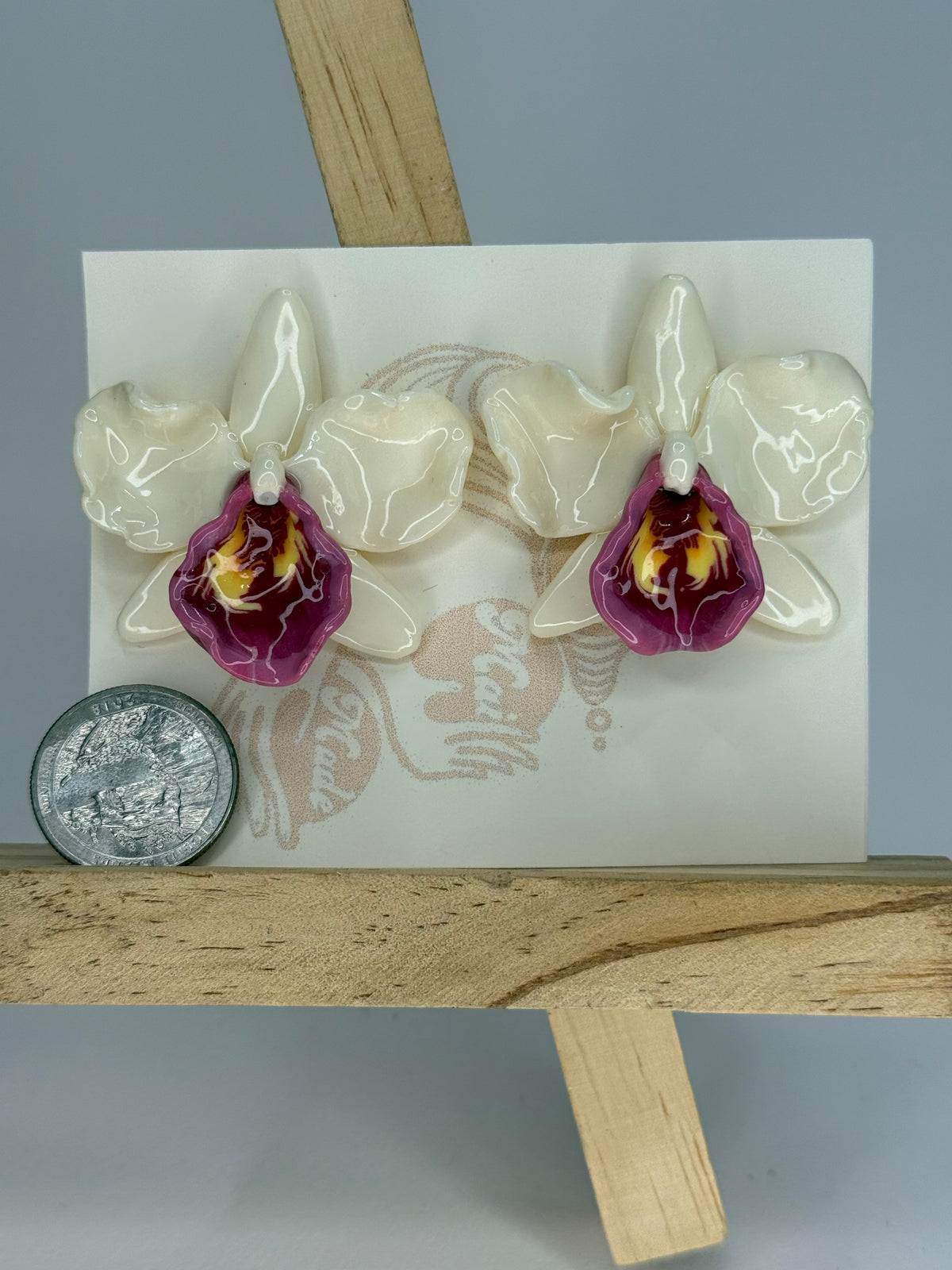 Orchid Studs