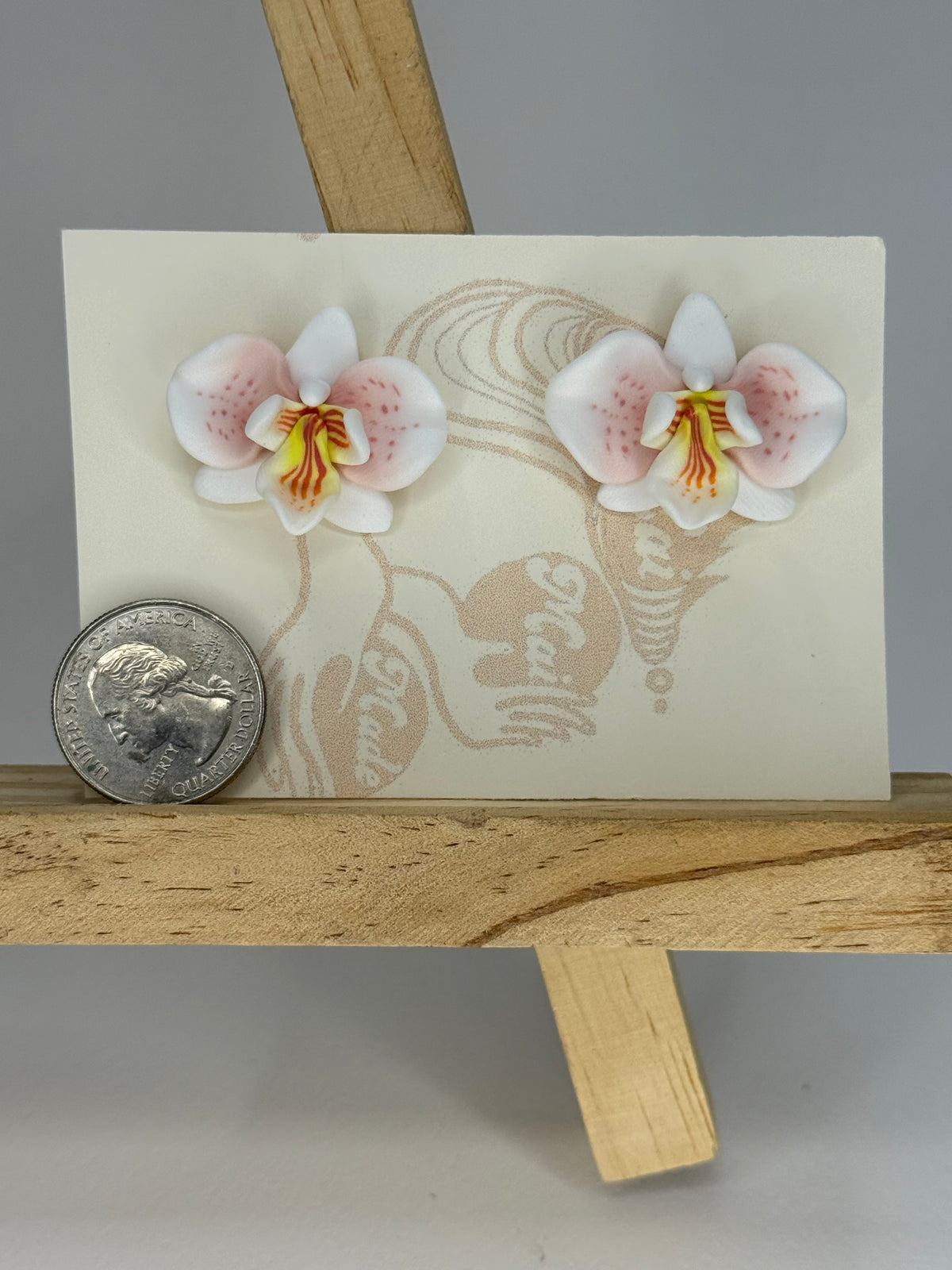 Orchid Studs