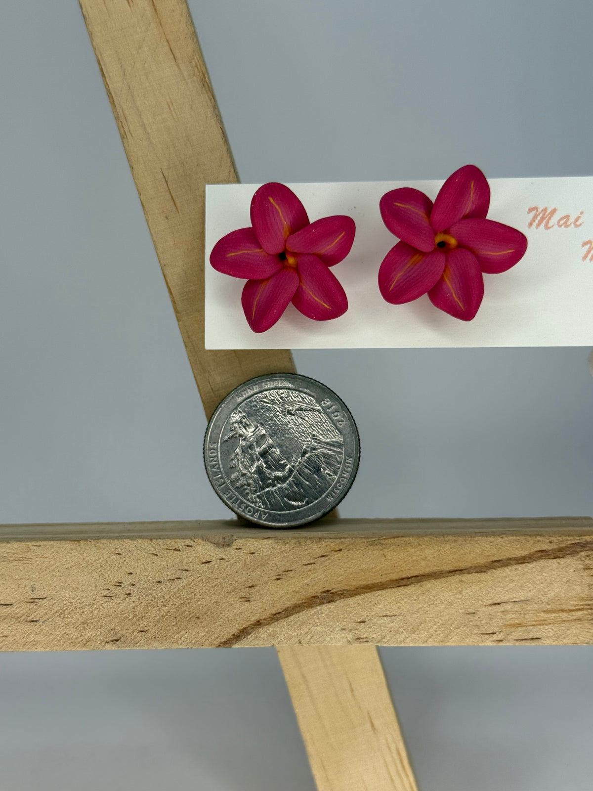 Plumeria Studs