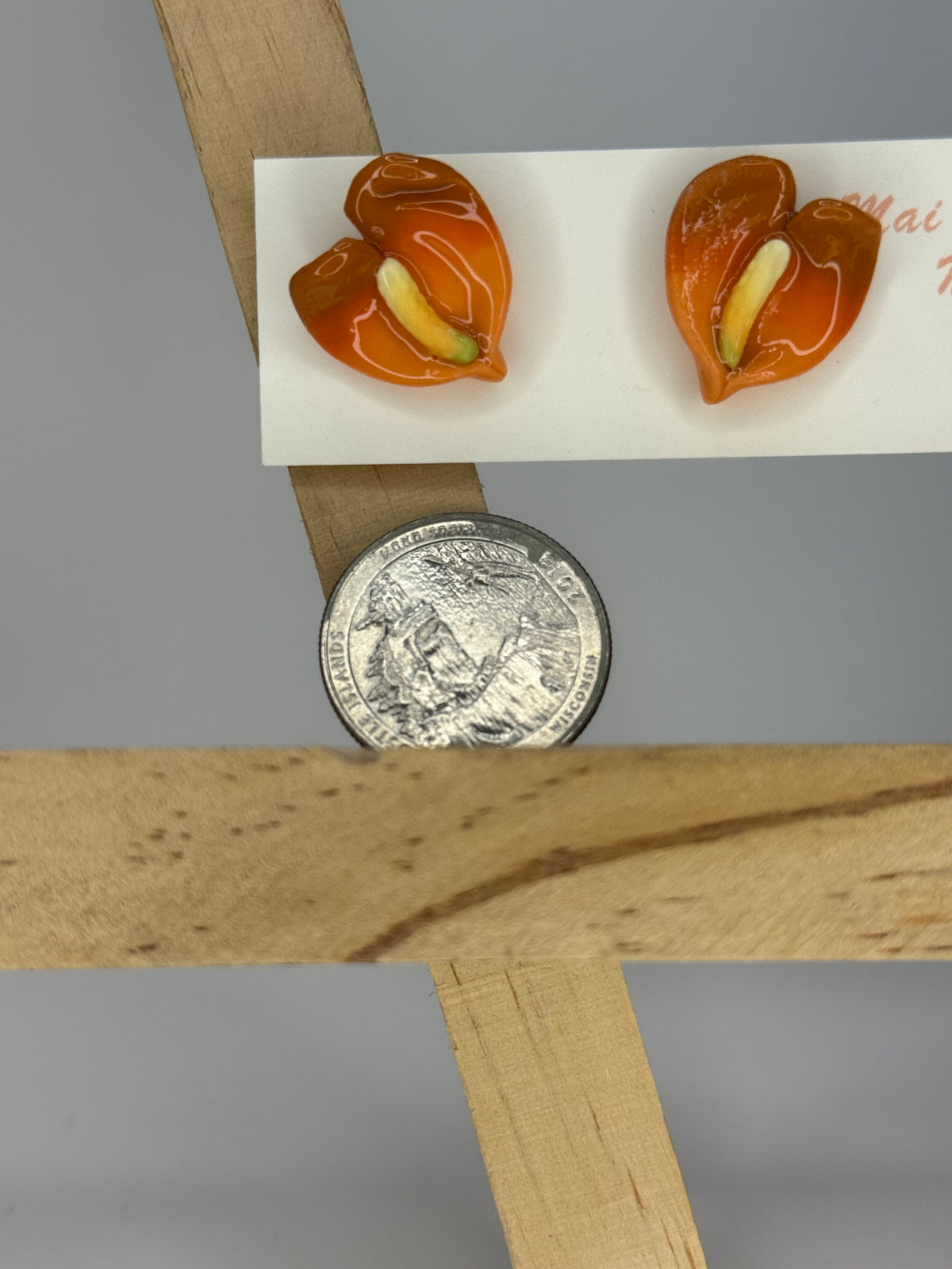 Anthurium Studs Manini
