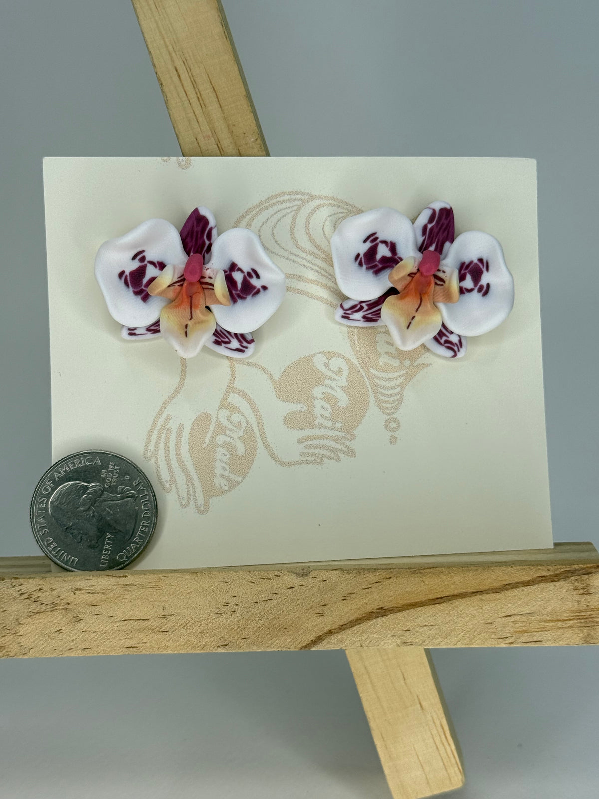 Orchid Studs