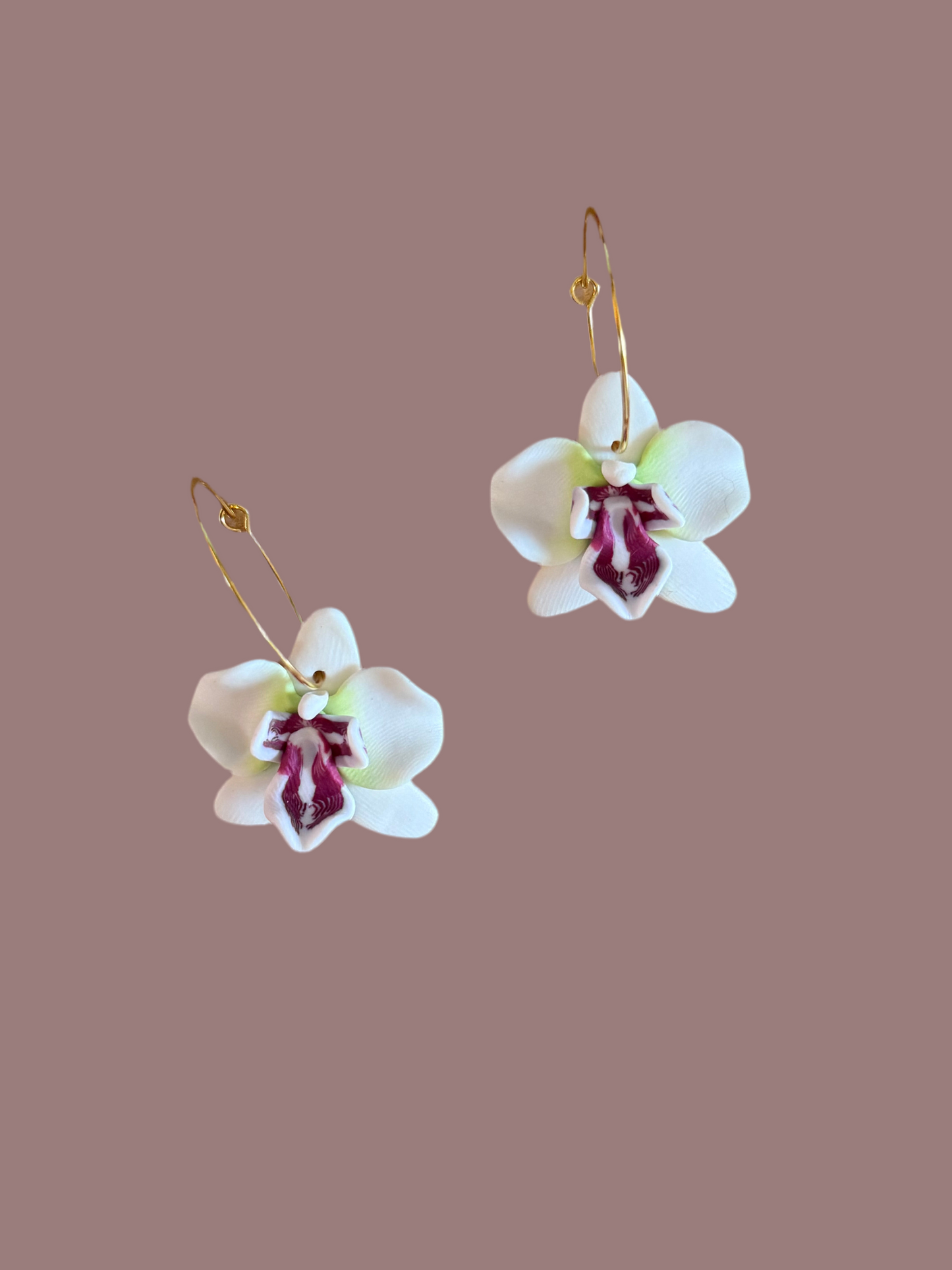New Orchid Hoops