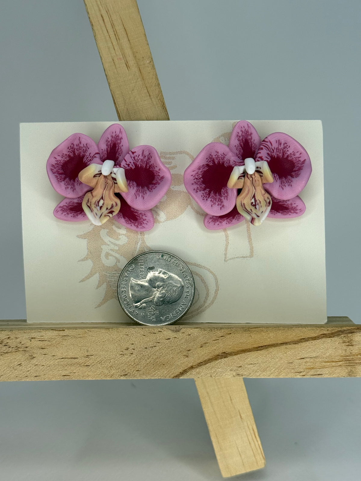 Orchid Studs