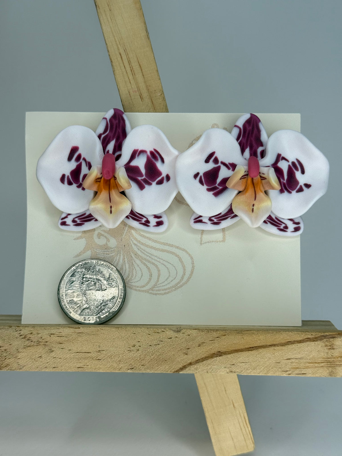 Orchid Studs