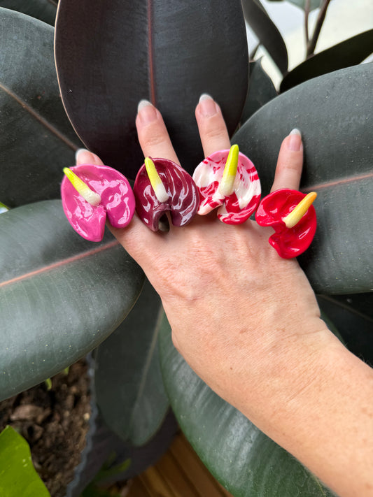 Anthurium Rings