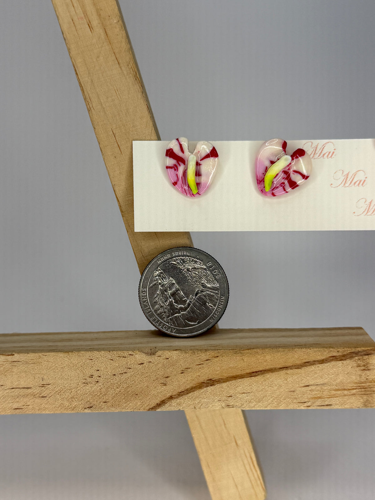 Anthurium Studs Mini