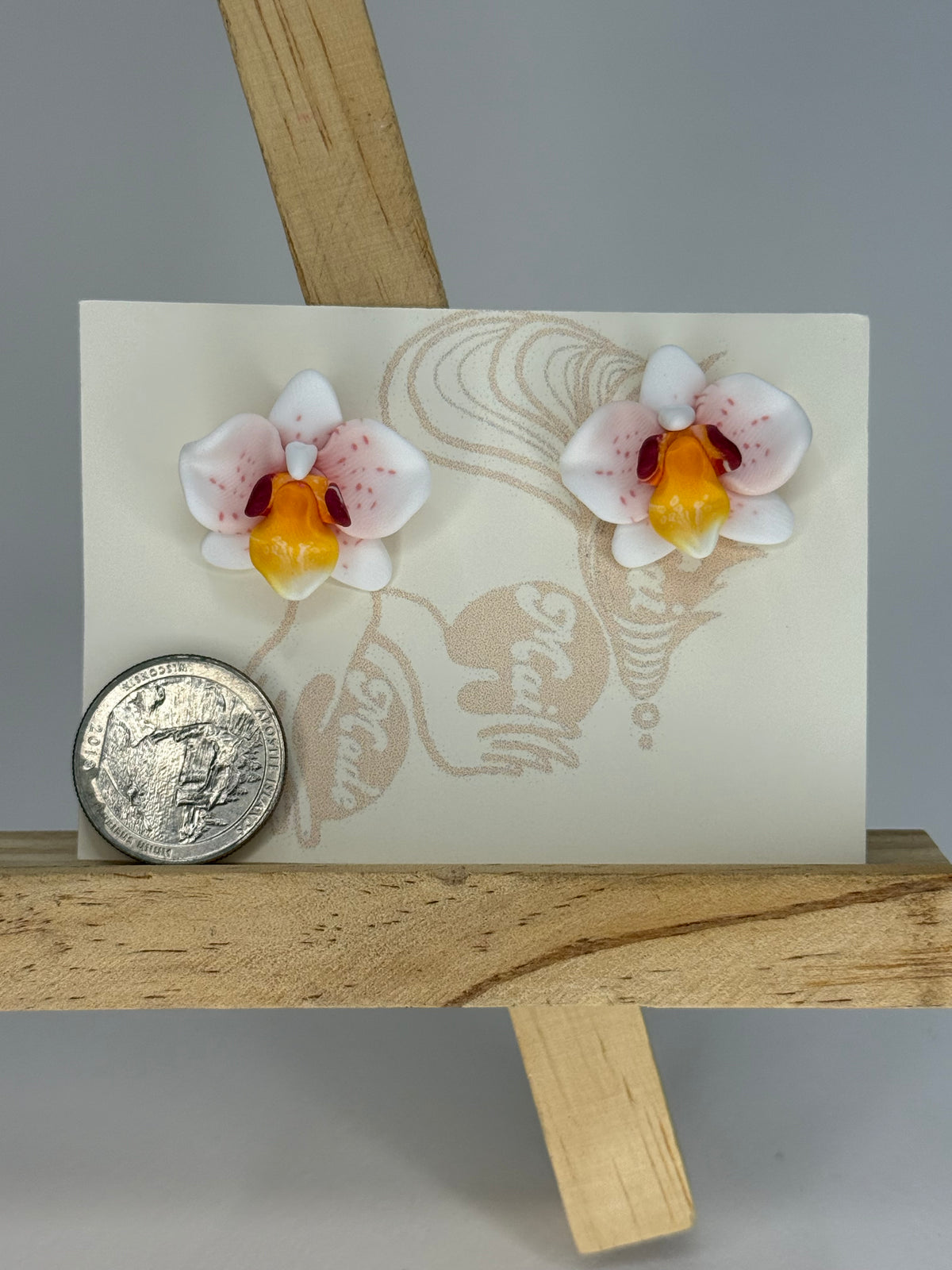 Orchid Studs