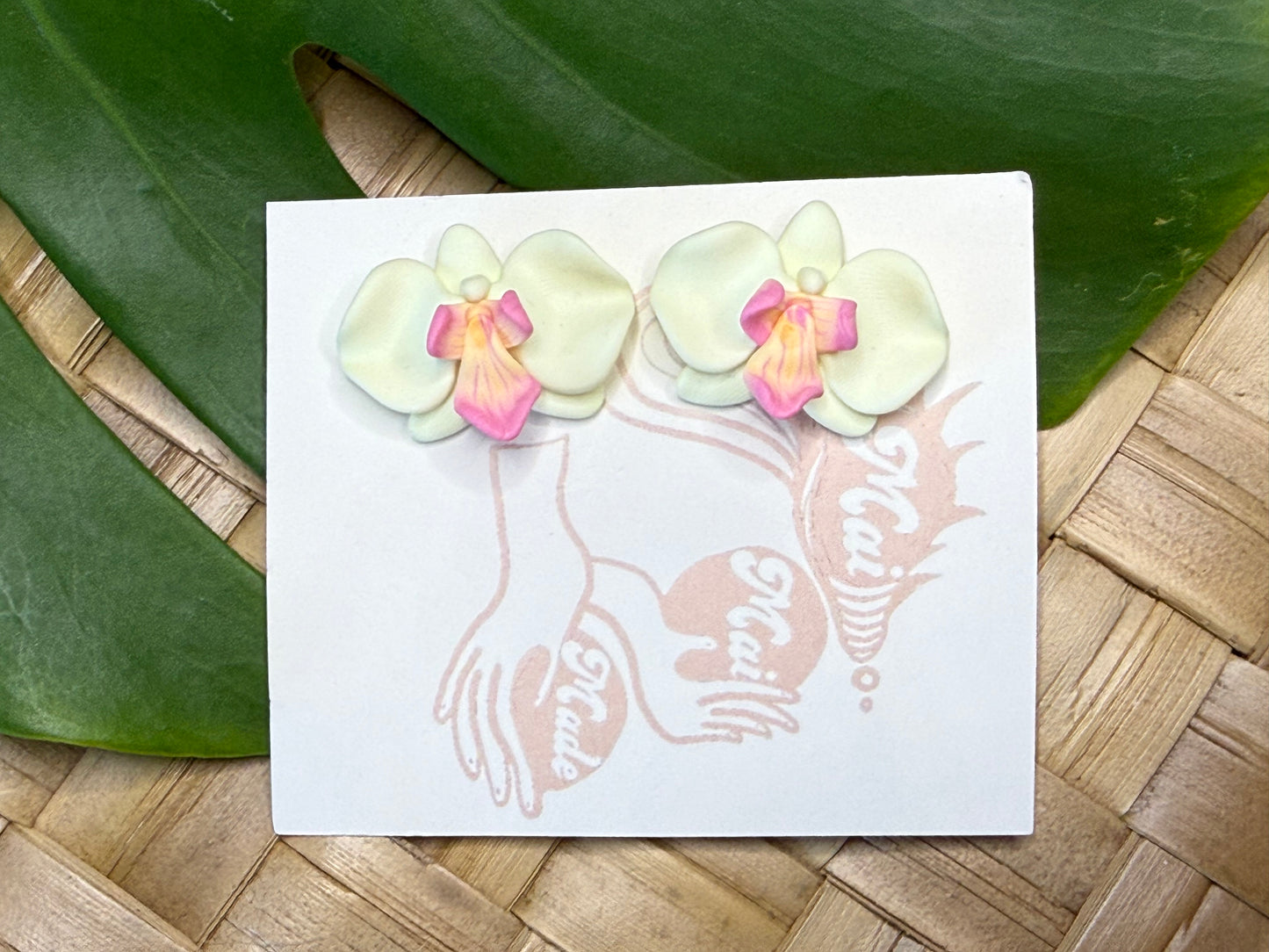 Orchid Studs