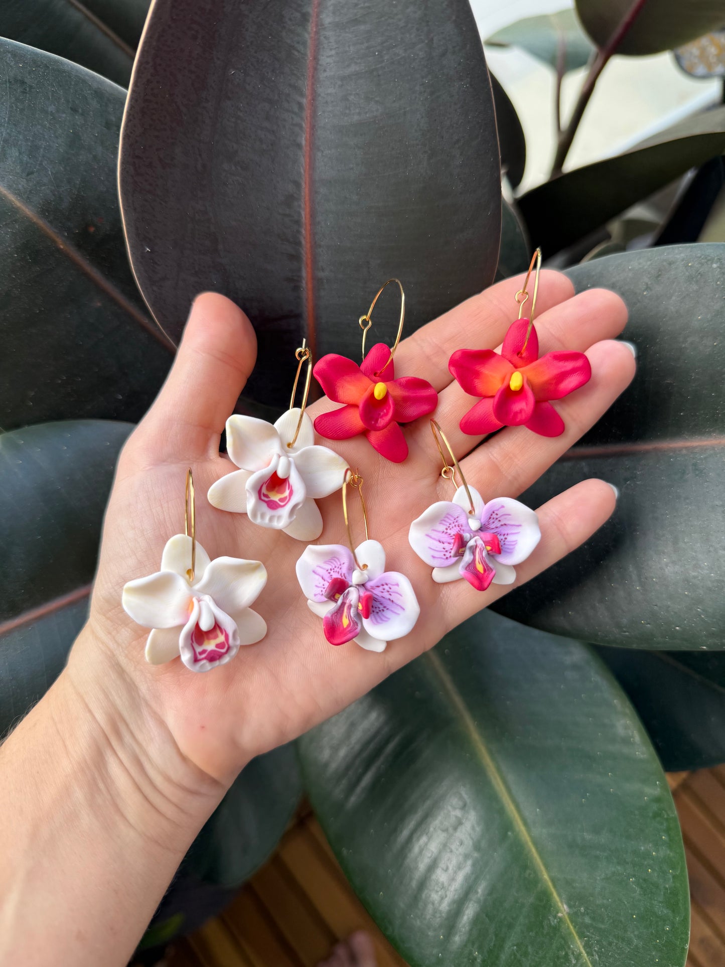 New Orchid Hoops