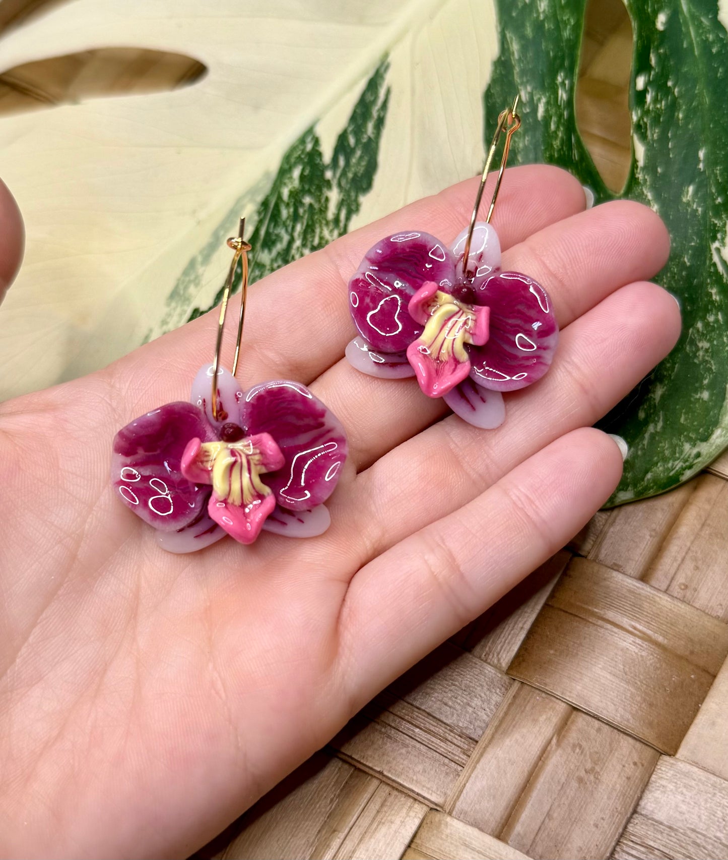 Orchid Hoops