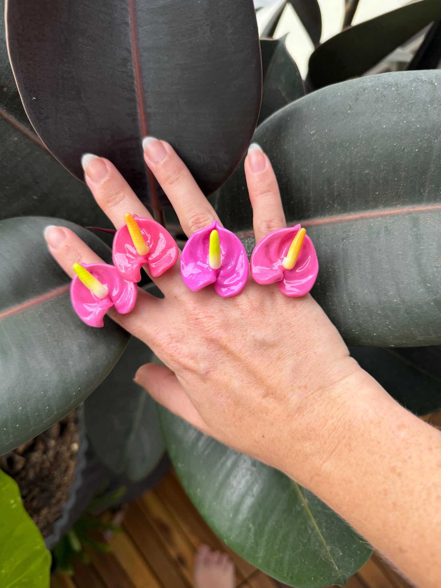 Anthurium Rings