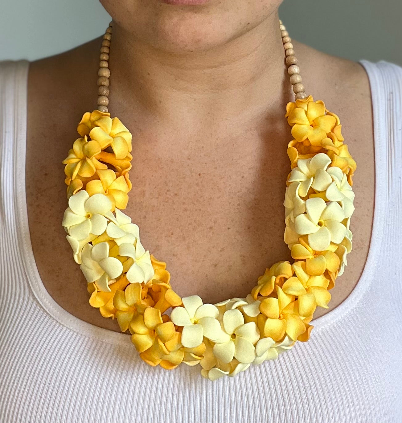 Pua KeniKeni Double Lei Necklace