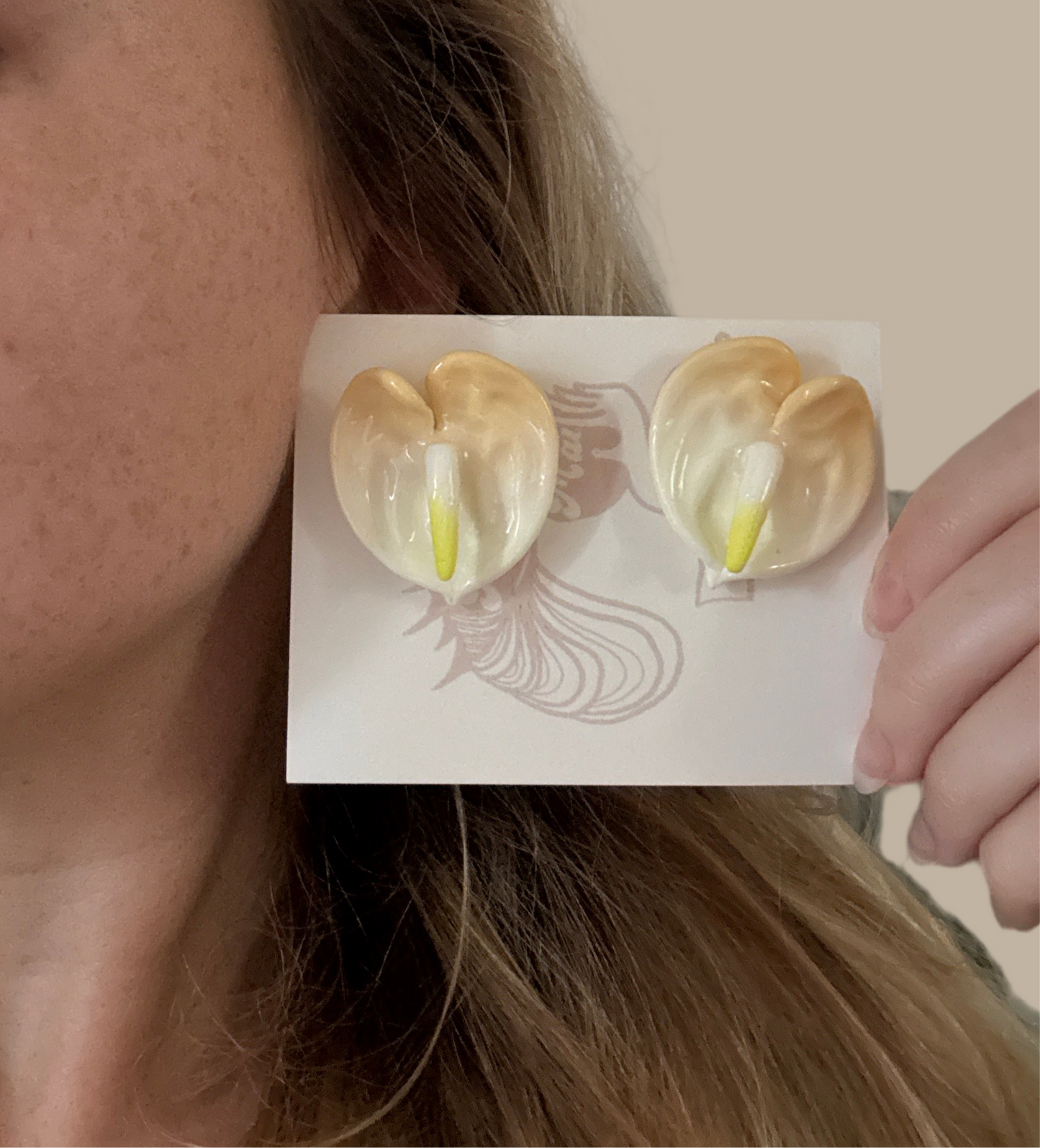 New Anthurium Studs
