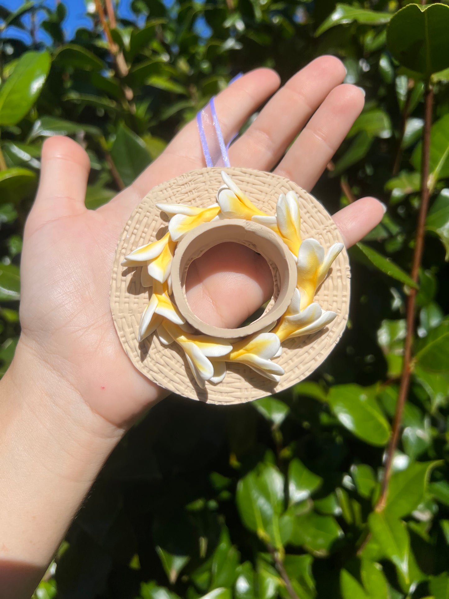 Plumeria Pāpale Ornaments