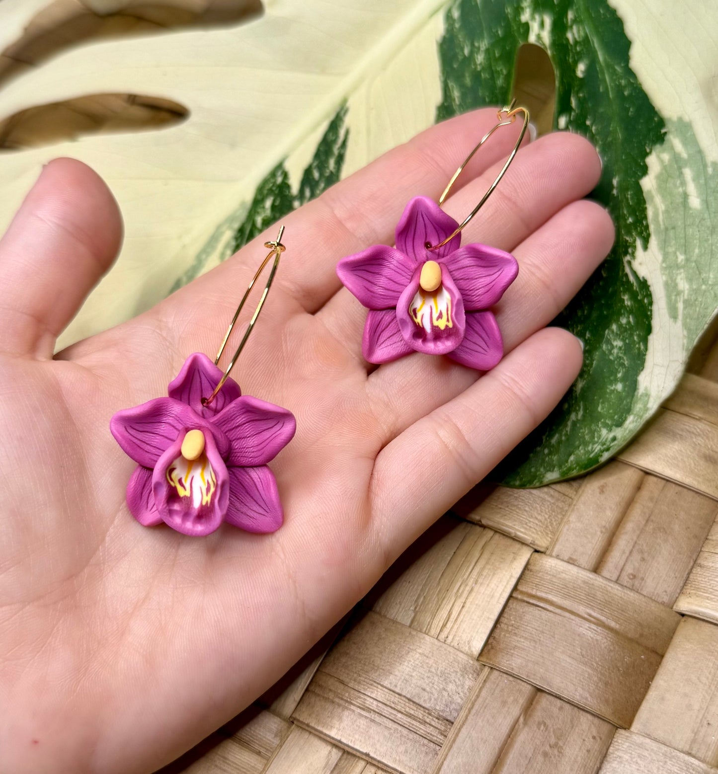 Orchid Hoops