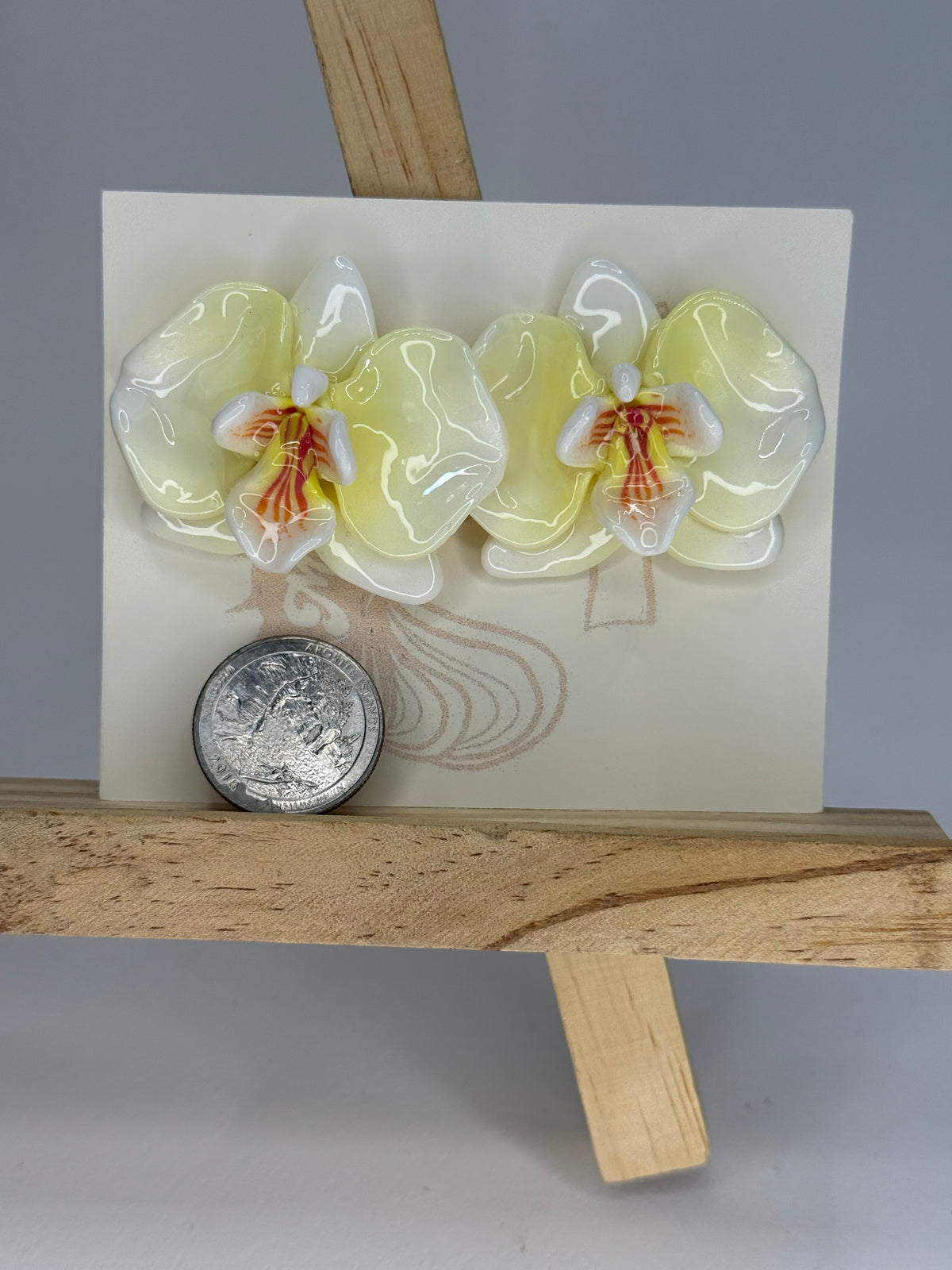 Orchid Studs