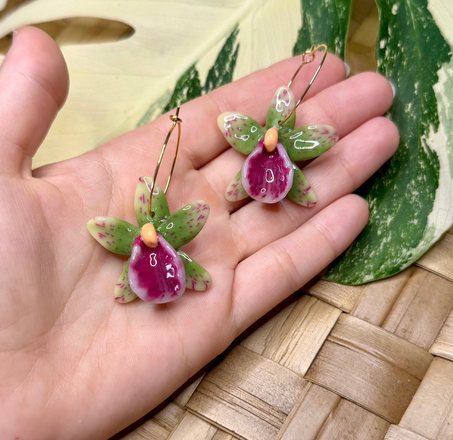 Orchid Hoops