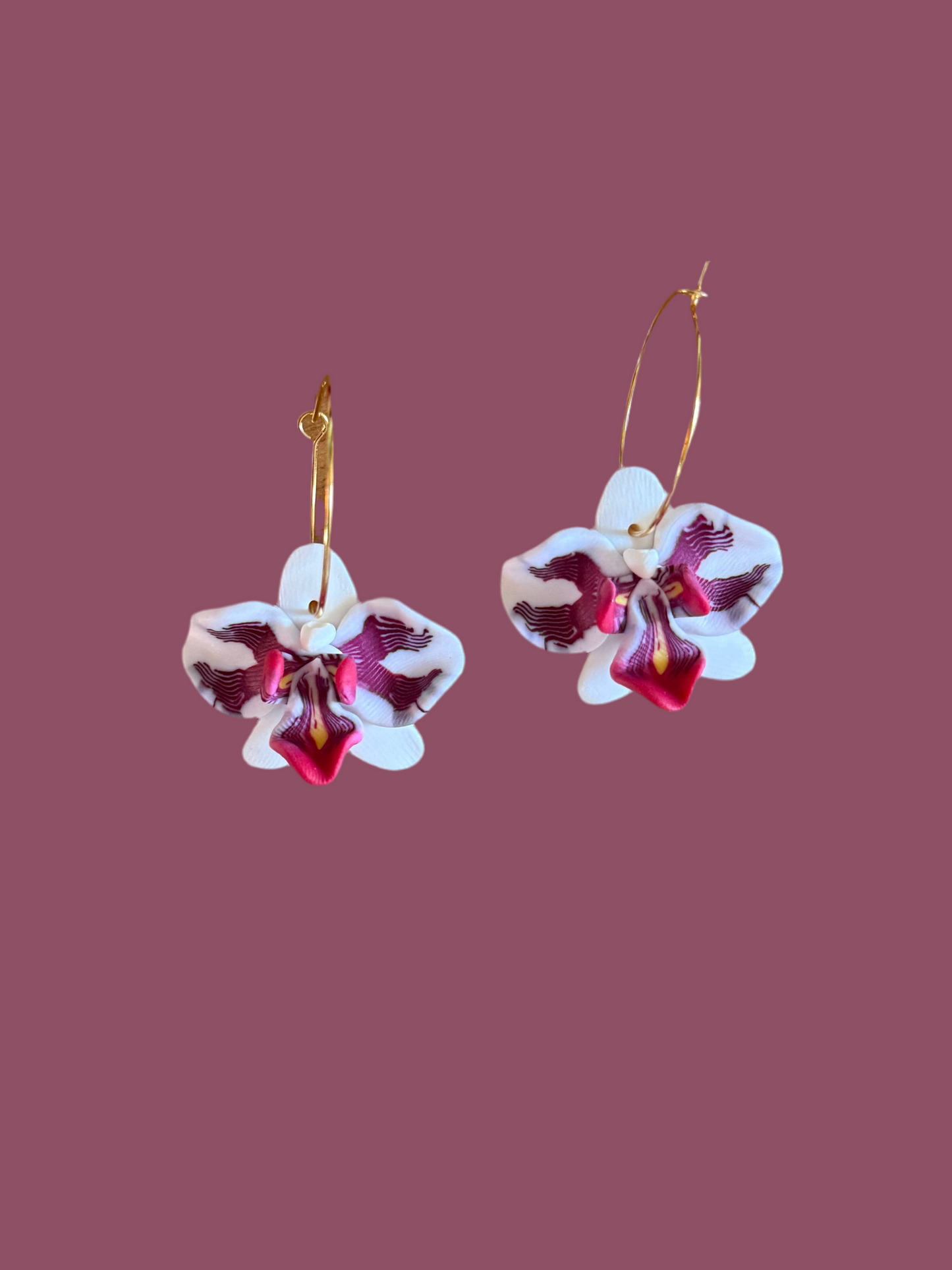 New Orchid Hoops