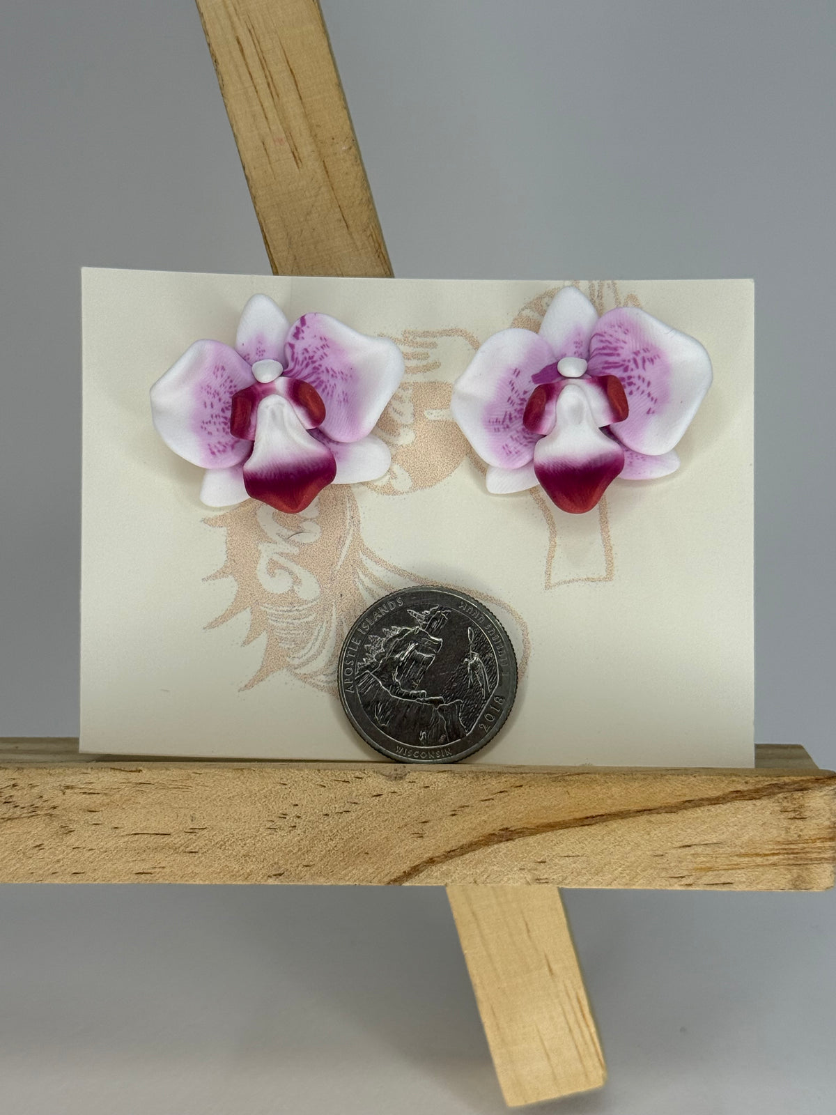 Orchid Studs
