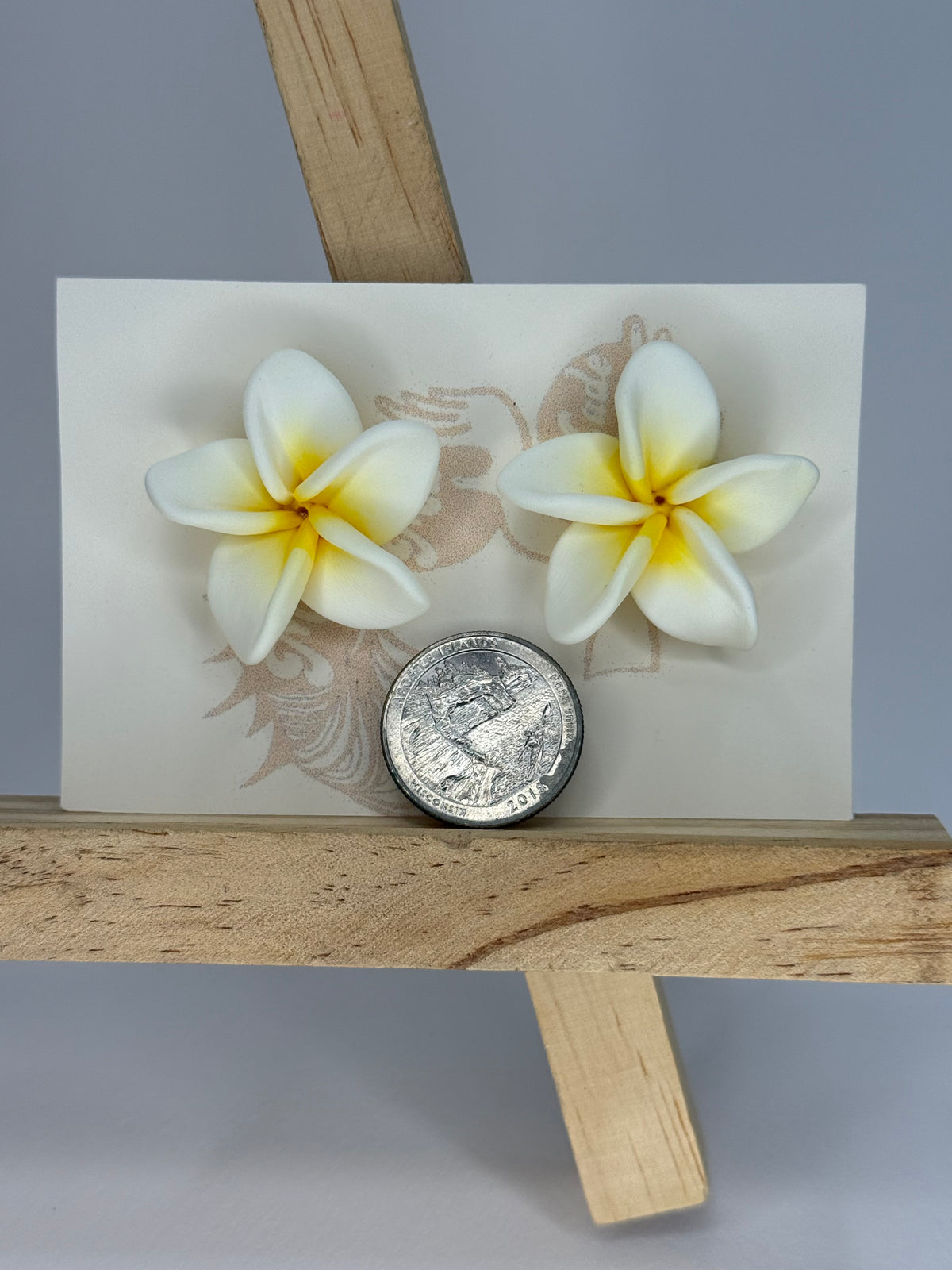 Plumeria Studs