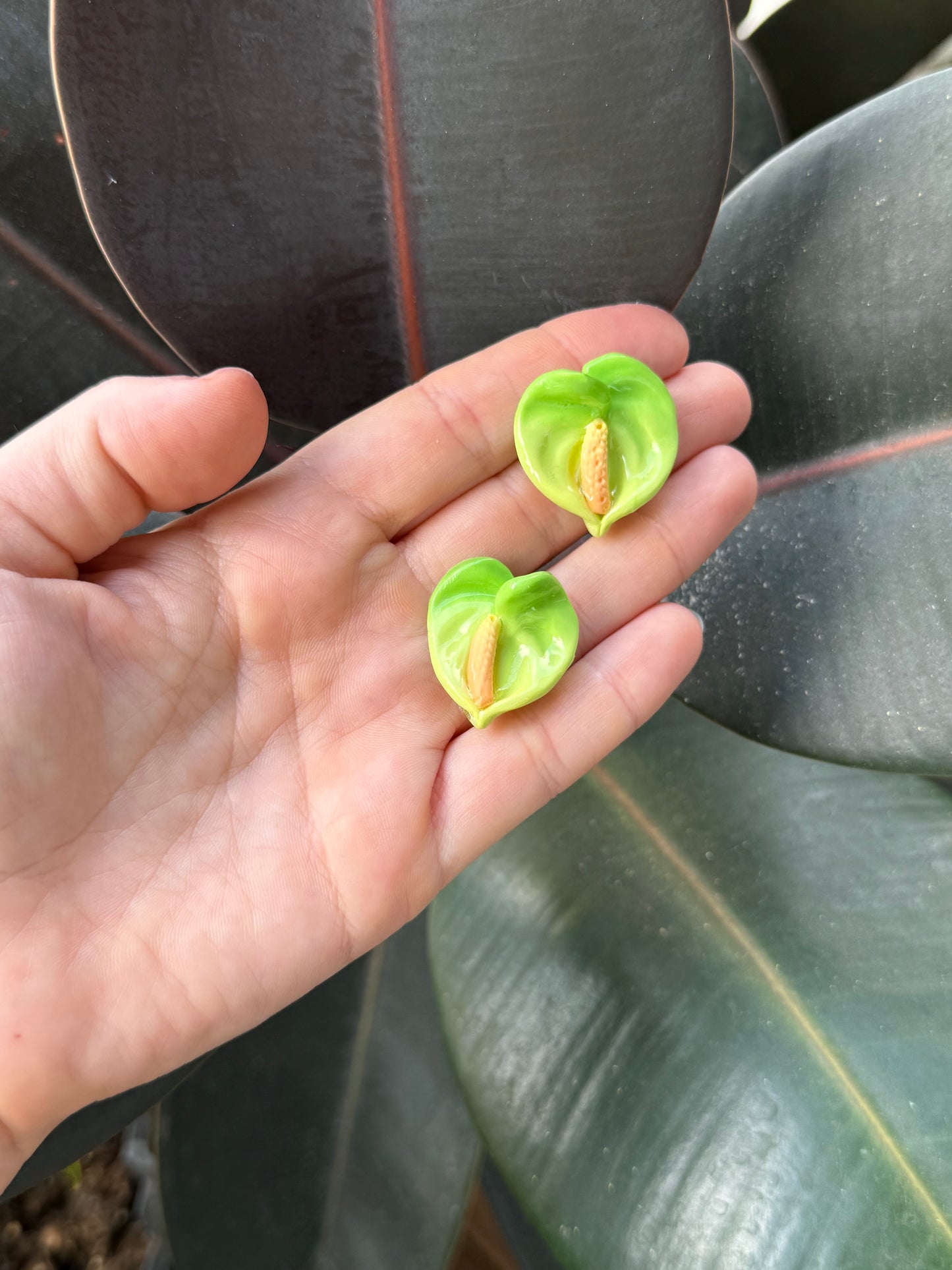 New Manini Anthurium Studs