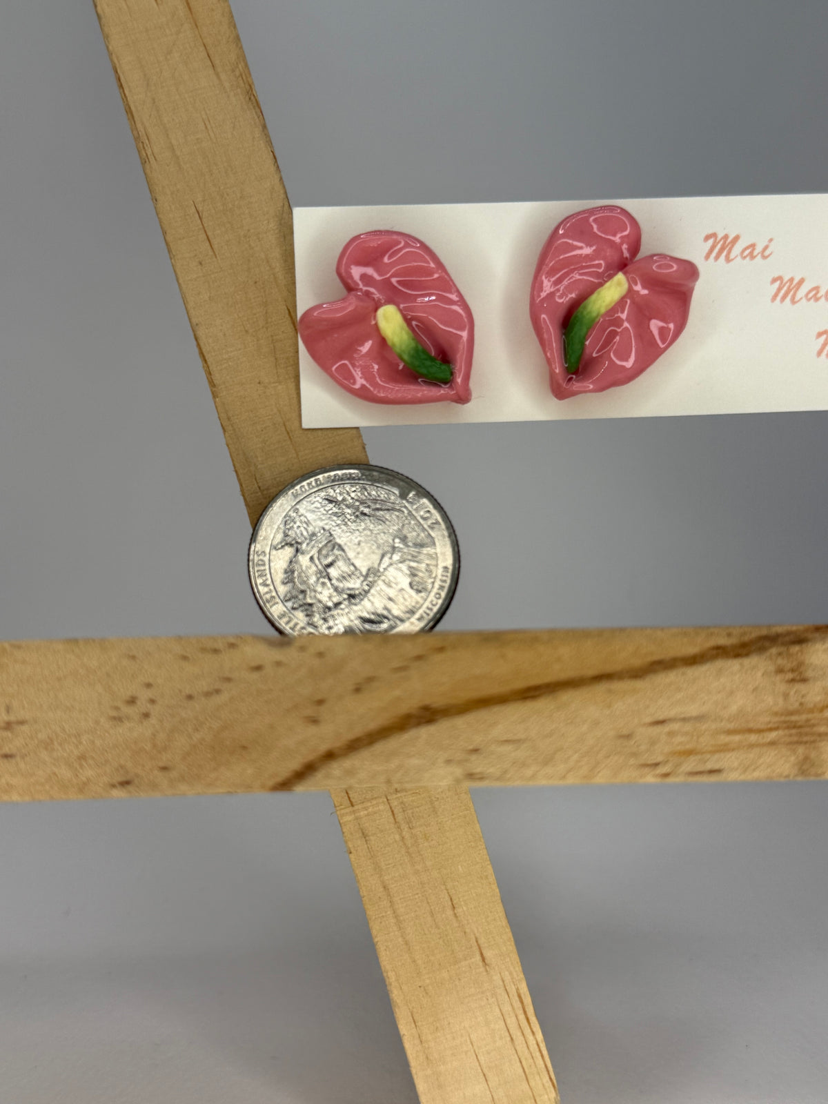 Anthurium Studs Manini