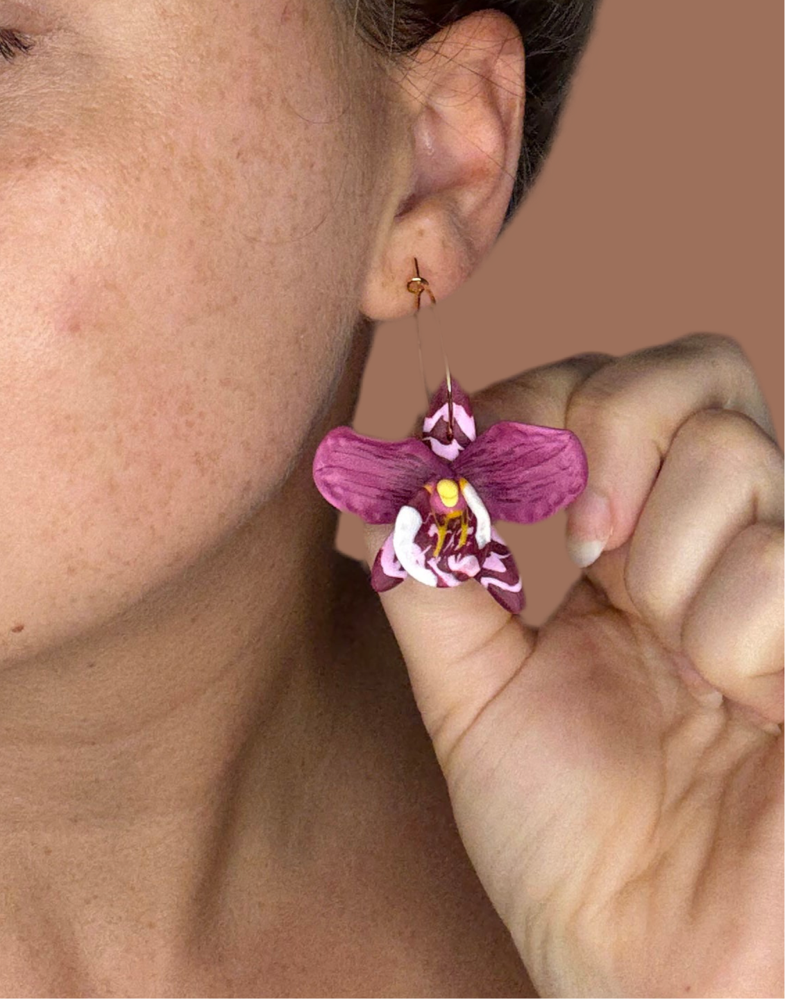 New Orchid Hoops
