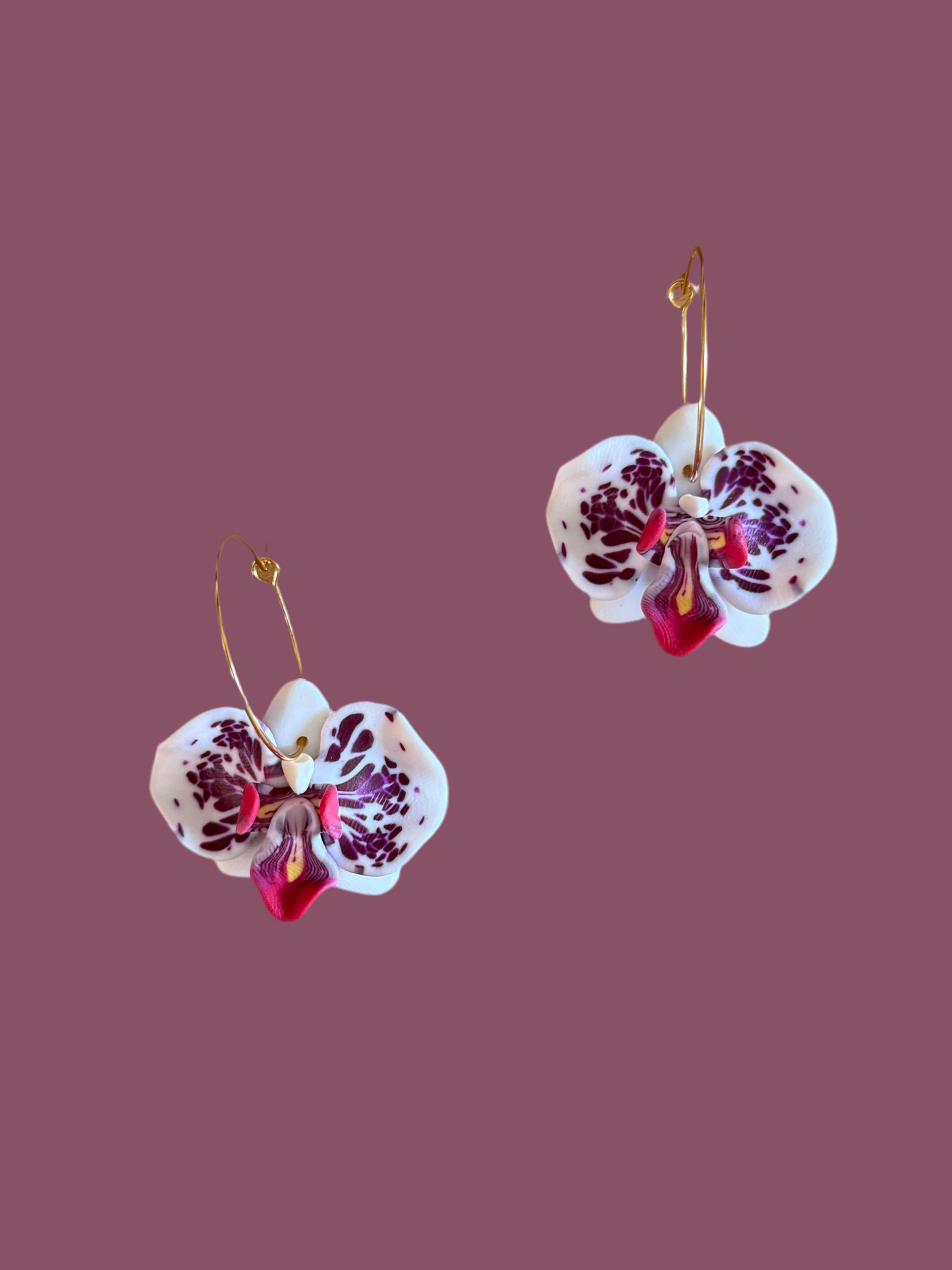 New Orchid Hoops