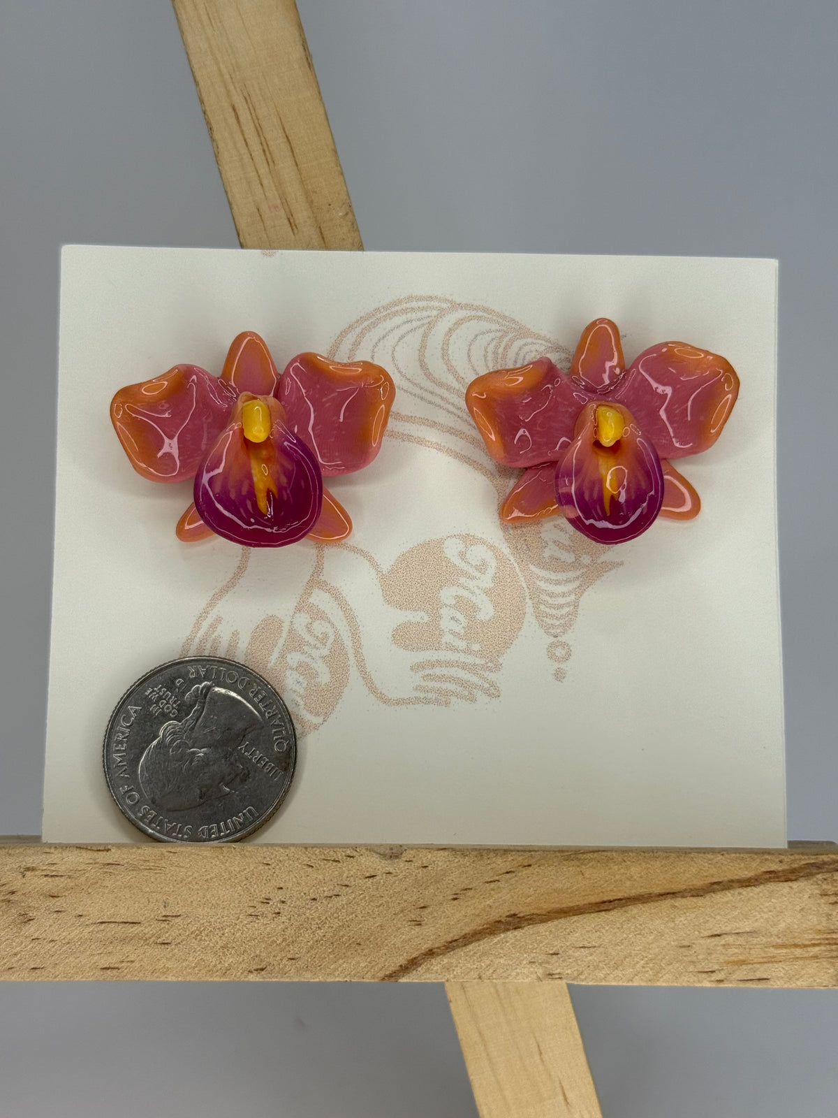 Orchid Studs