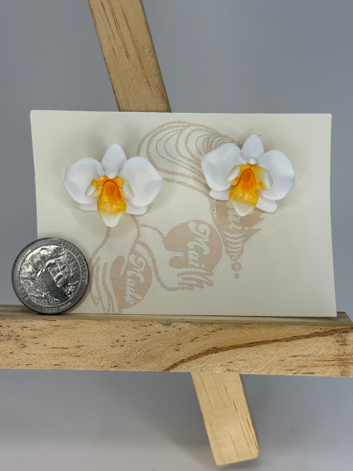 Orchid Studs