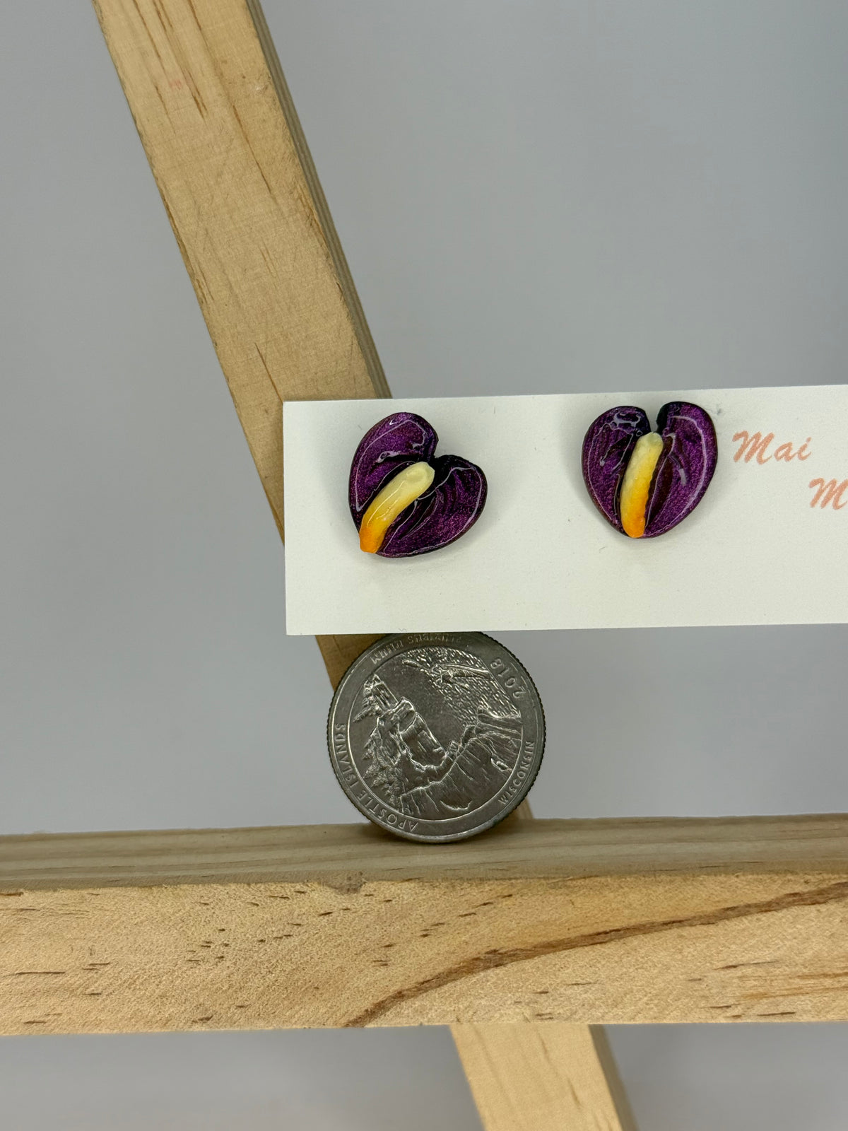 Anthurium Studs Mini