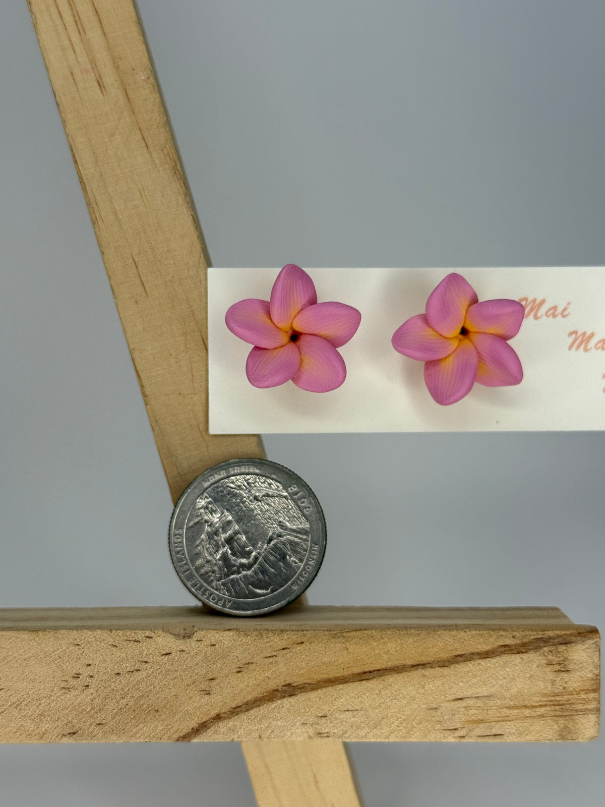 Plumeria Studs