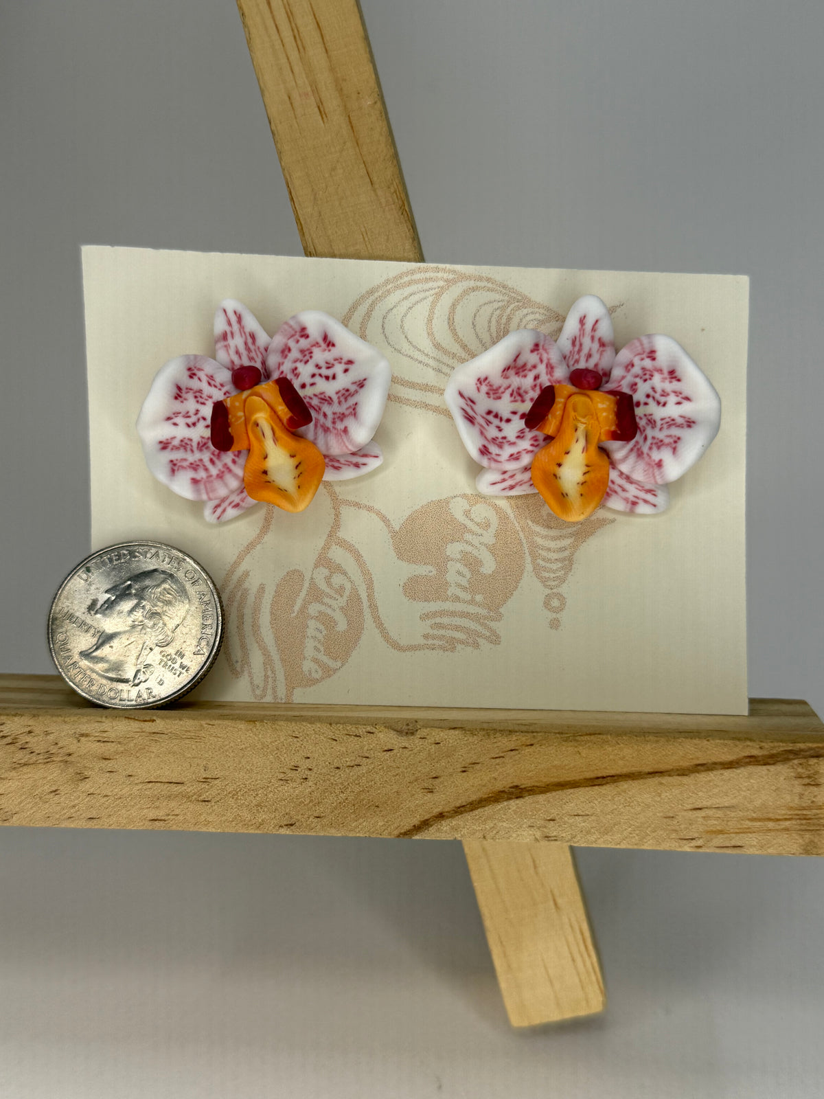 Orchid Studs