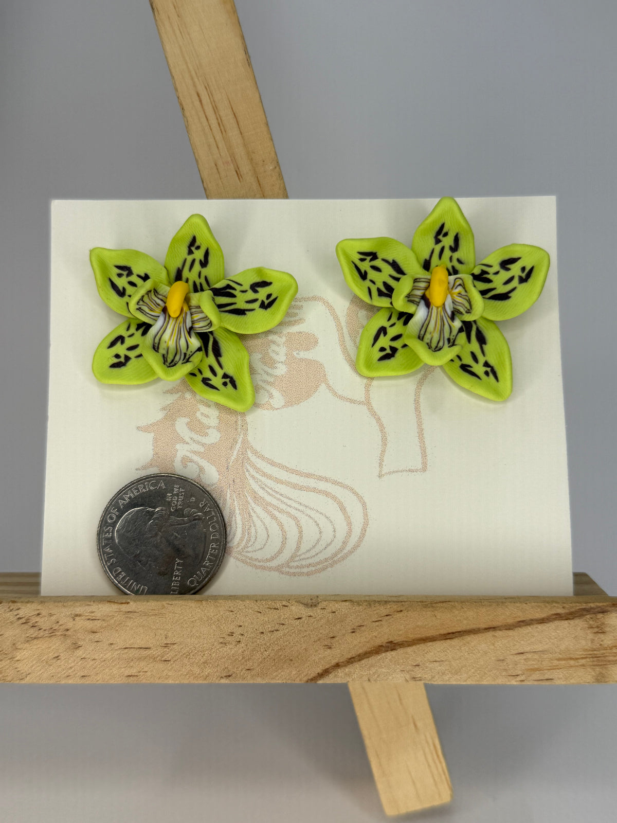 Orchid Studs
