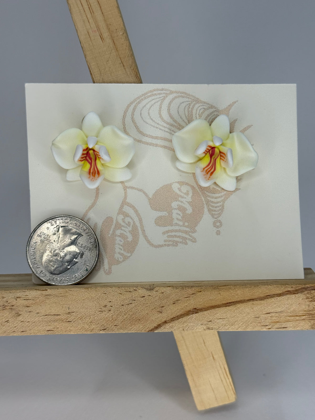 Orchid Studs