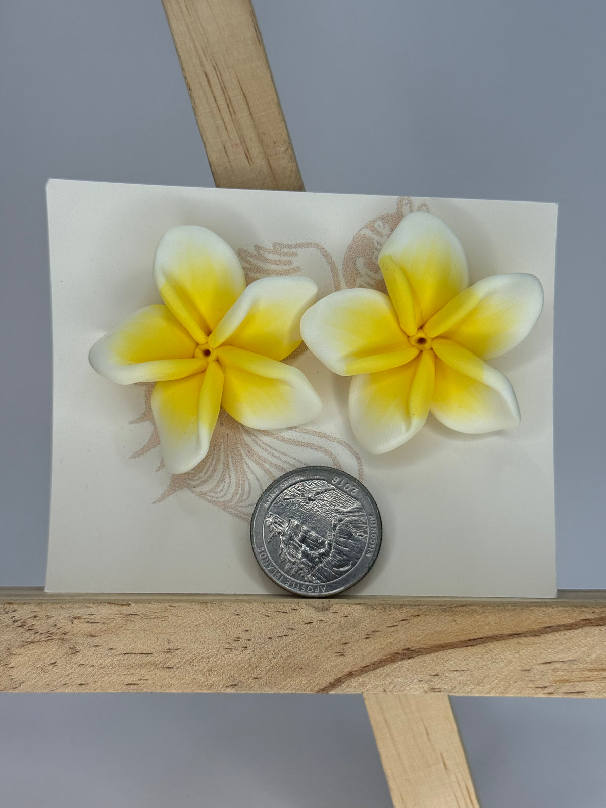 Plumeria Studs