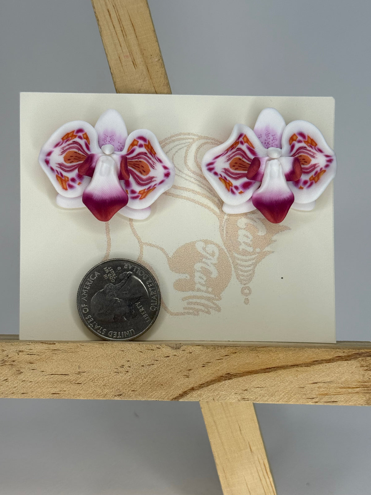 Orchid Studs