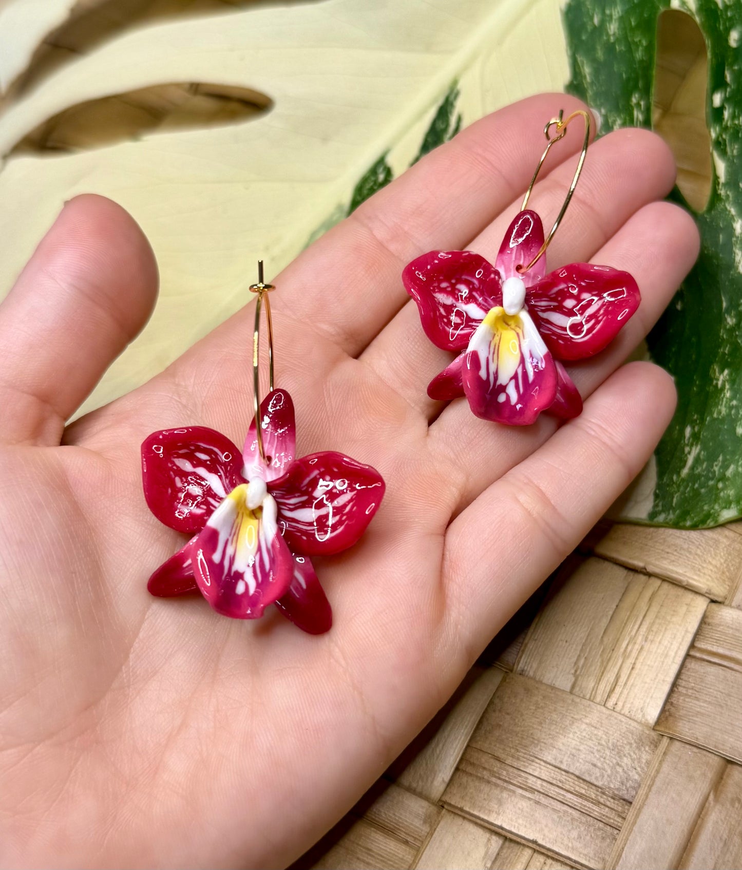 Orchid Hoops